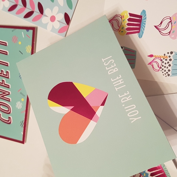 16 pcs Thank You Cards You're The Best Confetti 3.75"x5.25" In. - Picture 4 of 16